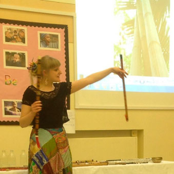 Holly Cook - World Music Day, Emneth Primary School, Norfolk, March 2013